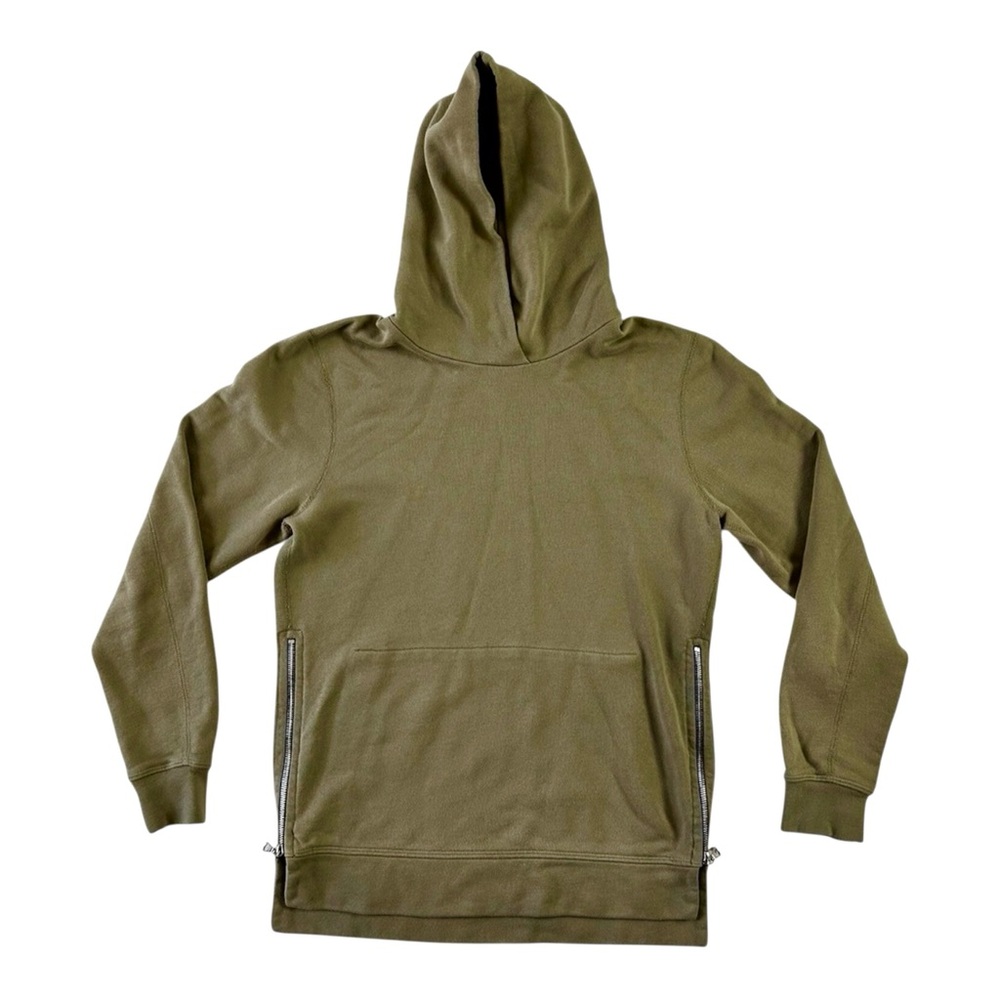 John Elliott Olive Hoodie – Men’s Large / Size 03 – Designer Streetwear